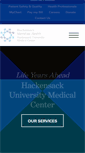 Mobile Screenshot of hackensackumc.org