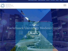 Tablet Screenshot of hackensackumc.org